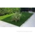 Green backing, U shaped artificial grass for garden